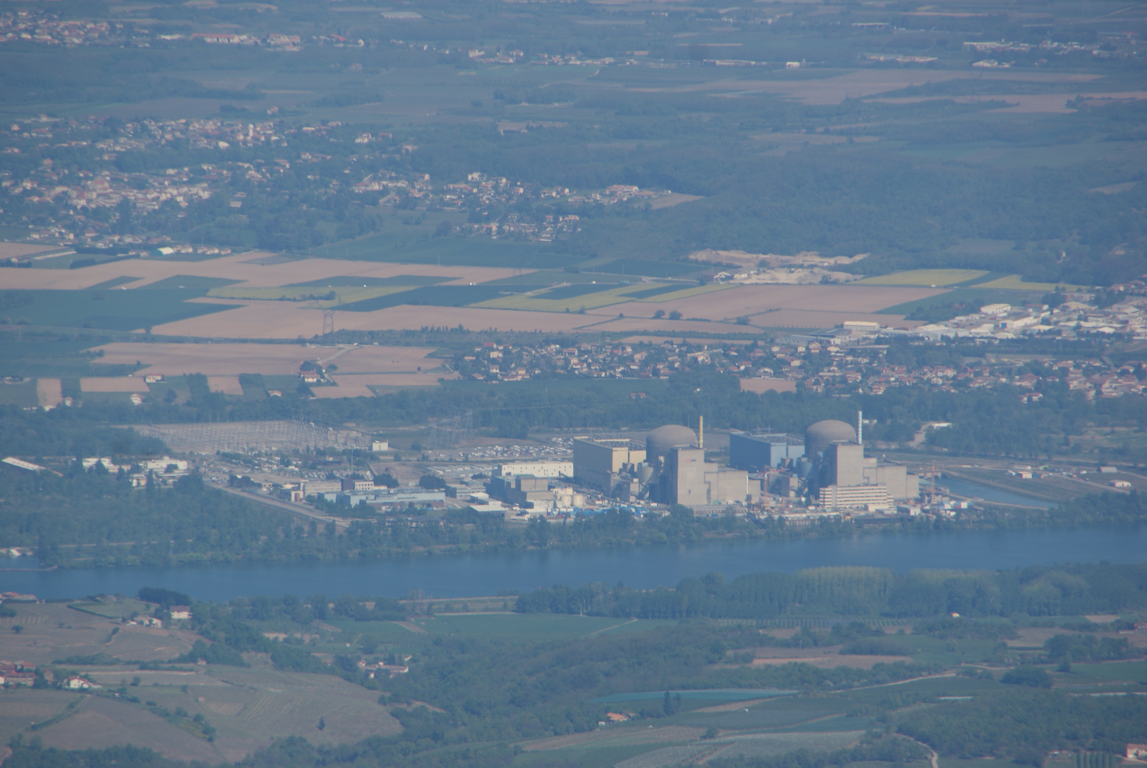 La centrale nucléaire de Saint-Alban et la vallée du Rhône