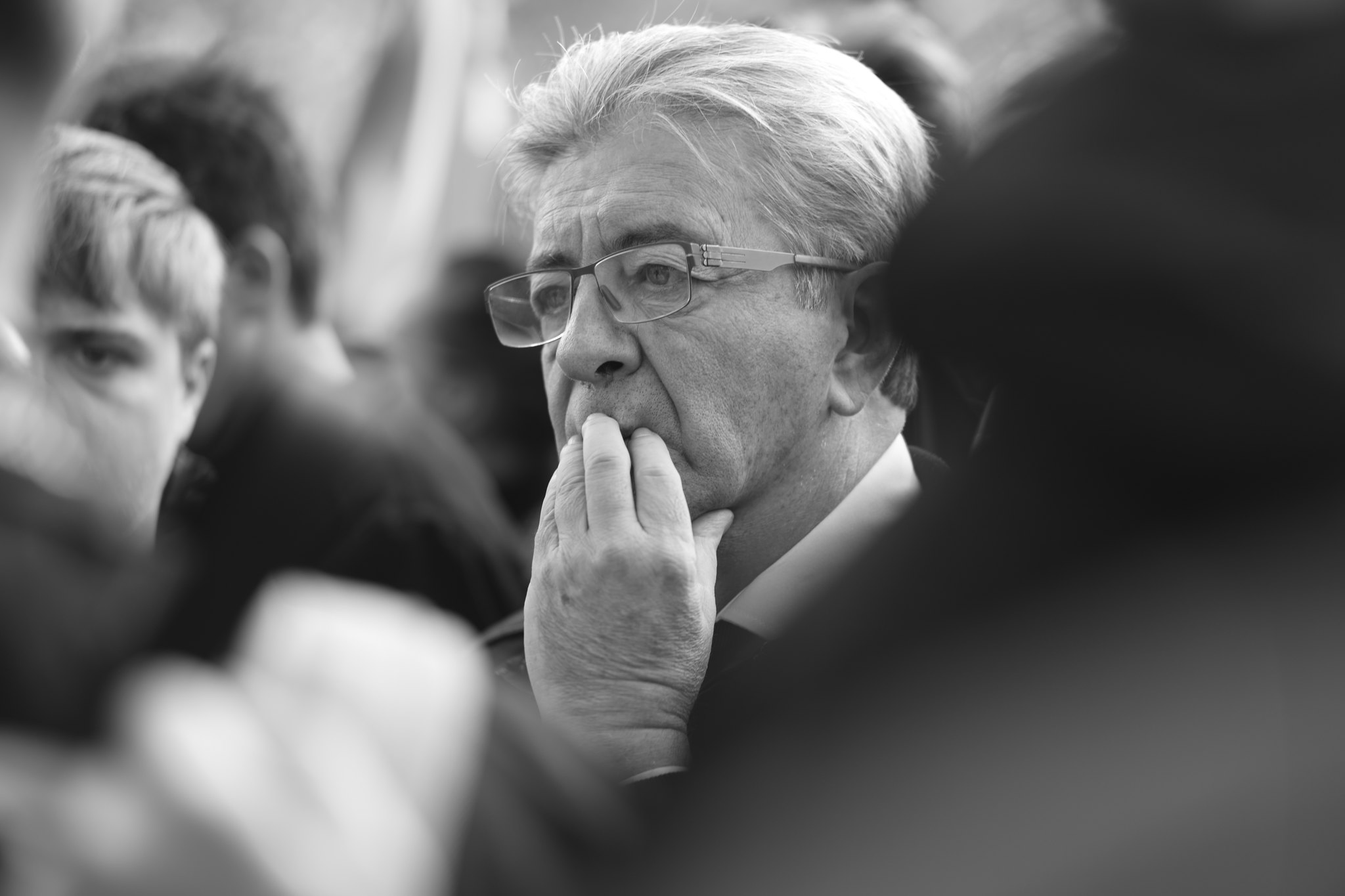 Jean-Luc Mélenchon photographié le 22 octobre 2023